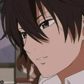 🏷 78f5bb79 Anime, Hombre, Retrato, Dibujo animado, Personaje telegram sticker