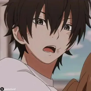 🏷 892d9fe1 westofund Anime, Chico, Dibujo animado, Personaje, Animación, Arte, Retrato telegram sticker