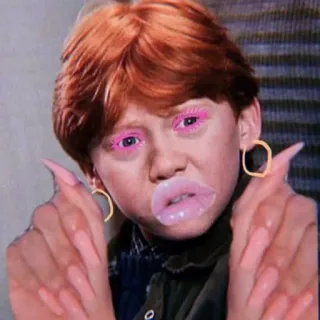 🌱 5866bfa5 Ron Weasley Harry Potter harry potter, ron weasley, meme, funny, parody, glam whatsapp sticker
