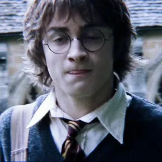 ☘️ a3c48659 Harry Potter harry potter, daniel radcliffe, wizard, hogwarts, magic, book, movie whatsapp sticker