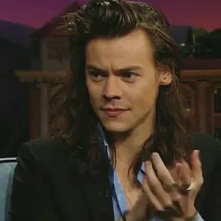 🌿 550358cf Harry Styles Harry Styles, penyanyi, selebriti, orang, pria whatsapp sticker