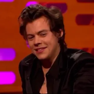 🌿 c8387c6b Harry Styles musisi, penyanyi, selebriti, potret, Harry Styles whatsapp sticker