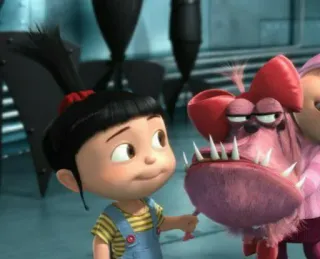 🥰 5de04ab9 Agnes Despicable Me 卡通, 角色, 电影, 动画, 神偷奶爸, 艾格尼丝 telegram sticker