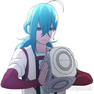 😠 283f9246 YunYunLab Anime, Personnage, Illustration, Oeuvre d'art, Art numérique telegram sticker