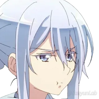 😠 60bb4640 YunyunLab Animé, Sticker, Personnage, Dessin animé, Mignon telegram sticker