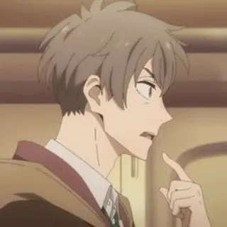 🔦 35f639e8 アニメ, 男, キャラクター, ポートレート telegram sticker