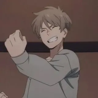 🔦 5b96a32b アニメ, 漫画, 興奮, キャラクター telegram sticker