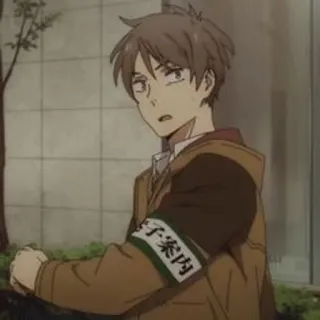 🔦 808d4fd6 嬿子案內 アニメ, 腕章, テキスト, アジア, 漫画 telegram sticker