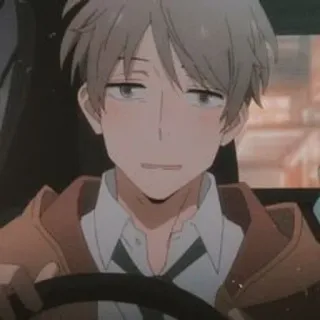 🔦 f0aace06 アニメ, 運転, 男性, 少年, 漫画, ポートレート telegram sticker