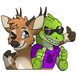 Harvi by Kimadesigns telegram stickers