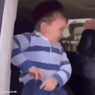 🔪 ae7e712a Hasbulla Magomedov dancing, funny, internet meme, hasbulla, dancing kid telegram sticker
