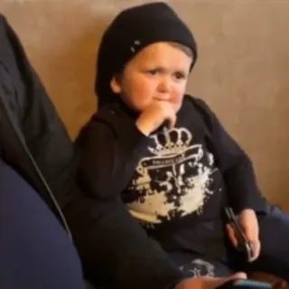 🤔 5eb50655 Hasbulla Magomedov Mini Khabib, MMA, Promi, Internet Meme, Hasbulla telegram sticker