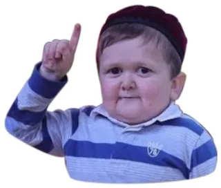 👍 7fdb3947 Hasbulla Magomedov Hasbulla, Influencer, Meme, Süß, Baby telegram sticker