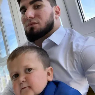 🥶 90beb2cd Hasbulla Magomedov Hasbulla, Machatschew, Mini Khabib, UFC telegram sticker