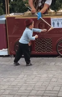 🍦 58ca157c bambino, gelato, venditore, strada, ragazzo telegram sticker