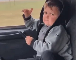 ☝️ 8026293d Hasbulla Magomedov bambino, celebrità, Hasbulla, Magomedov, influencer, carino telegram sticker