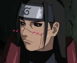 😳 08ed113f Hashirama Senju Naruto 动漫, 漫画, 火影忍者, 柱间, 贴纸, 可爱 telegram sticker