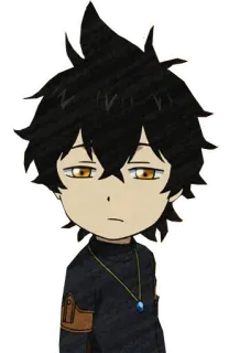😐 9c10e253 Yuno Black Clover Anime, Manga, Black Clover, Yuno, Chibi, Magicien telegram sticker