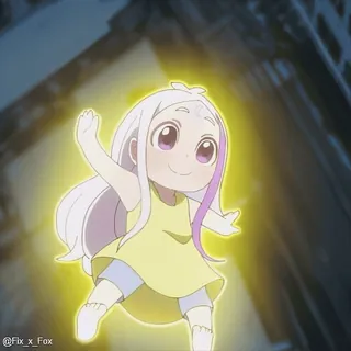 👋 e2dccc8e anime, cute, girl, cartoon, sticker telegram sticker