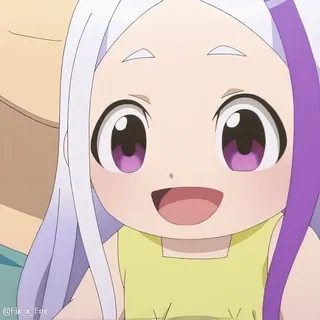 😄 ed55df6d anime, girl, cute, smile, child, cartoon telegram sticker