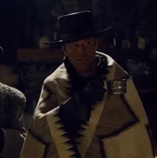 🎗 42632f6b uomo, cowboy, western, cappello, bevanda, poncho telegram sticker