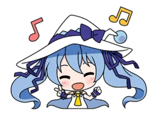 🦞 11fd1a47 Anime, Kawaii, Manga, Schattig, Cartoon, Chibi, Heks telegram sticker