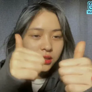 🥣 af20ee94 wanita, jempol ke atas, positif, persetujuan, sukses telegram sticker