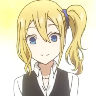 ☺️ 7b9546be Ai Hayasaka Kaguya-sama: Love Is War Anime, Personage, Hayasaka, Kaguya-sama, Blond, Paardenstaart telegram sticker