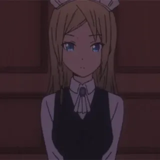 😶 7fa3d3df Anime, Maid, Meisje, Schattig telegram sticker