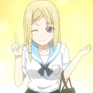 Ai Hayasaka - @Otakuzdream telegram stickers