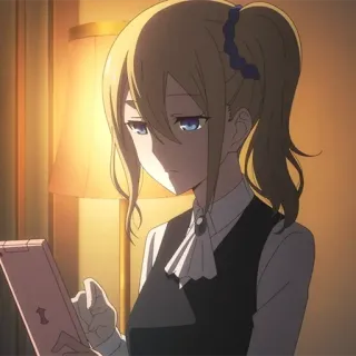 Ai Hayasaka - @Otakuzdream telegram stickers