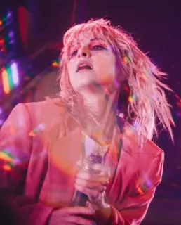 ❤️‍🔥 0ae295f2 Hayley Williams певец, Paramore, Хейли Уильямс, музыка, концерт telegram sticker