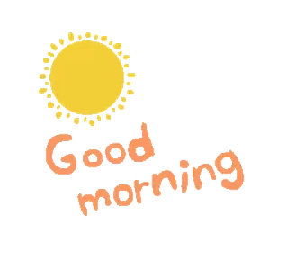 ☀️ 6b9e9927 Good morning zon, ochtend, goedemorgen, groet telegram sticker