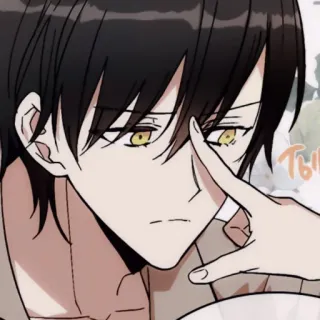 🕯 7fe1a32b Anime, Manga, Karakter, Anak Laki-laki, Gaya Korea, Kartun, Tampan whatsapp sticker