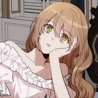 🕯 d15b7390 Anime, Manga, Wanita, Gadis, Kartun whatsapp sticker