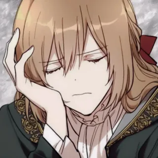 ✖️ e230faea Anime, Gadis, Potret, Wanita, Kartun, Ilustrasi whatsapp sticker