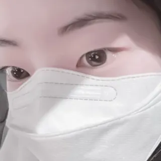 🎂 0abe61cb mask, face, eyes, woman whatsapp sticker