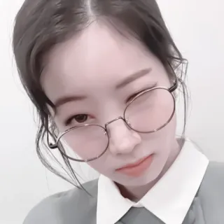 🎂 6922a8a0 woman, glasses, portrait, face, person, eyeglasses whatsapp sticker