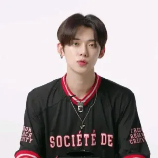 🎼 2ff02e30 SOCIETE DE คน, ผู้ชาย, ภาพเหมือน, เกาหลี, ไอดอล, K-pop, สังคม, แฟชั่น whatsapp sticker