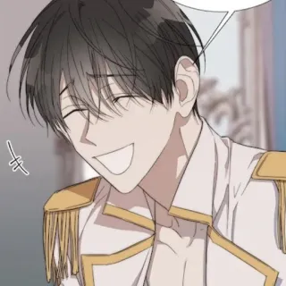 🎠 416cfca7 动漫, 漫画, 角色, 韩漫, 微笑, 贵族 telegram sticker