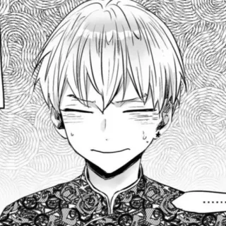 🪁 61ff2c44 Manga, Anime, Ritratto, Ragazzo, Asiatico, Sorriso telegram sticker