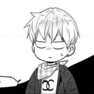 🎡 62961395 Anime, Manga, Personaggio, Cartone animato, Ragazzo, Carino, Schizzo telegram sticker