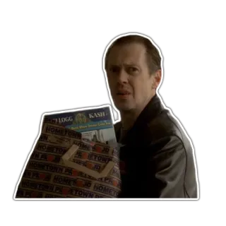 😧 2d912321 Steve Buscemi steve buscemi, ville natale, kash whatsapp sticker