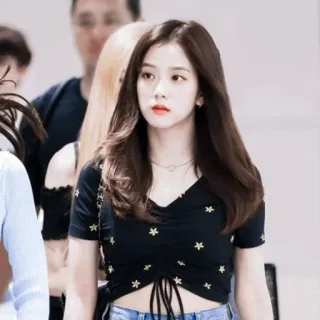 🏷 d1f1cd66 Jisoo kpop, айдол, джису, blackpink, певица, знаменитость, женщина whatsapp sticker