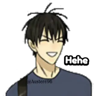 🚬 f1457744 Hehe Anime, Lächeln, Hehe telegram sticker
