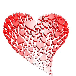 ❤ 5891866c hati, cinta, merah, hari valentine, romantis, hati whatsapp sticker