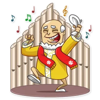 Pope telegram stickers