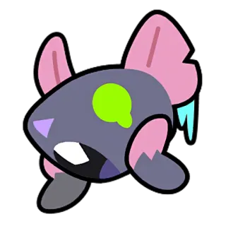 😱 53eb950d stiker, monster, makhluk, kartun, binatang whatsapp sticker