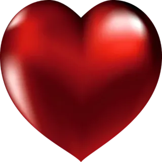 ❤️ 02b1669d hati, cinta, merah, Valentine, romantis telegram sticker