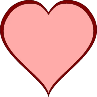 💖 12fca02b hati, cinta, hari Valentine, kasih sayang, merah, merah muda telegram sticker